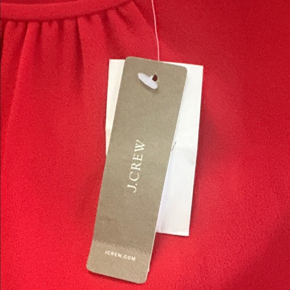 J. CREW Red Dress. Size 6 - Picture 13 of 14